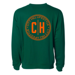 DARK GREEN PREMIUM CREWNECK