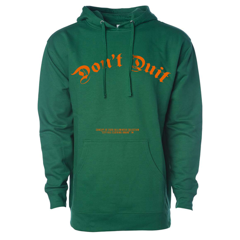 DARK GREEN HOODIE